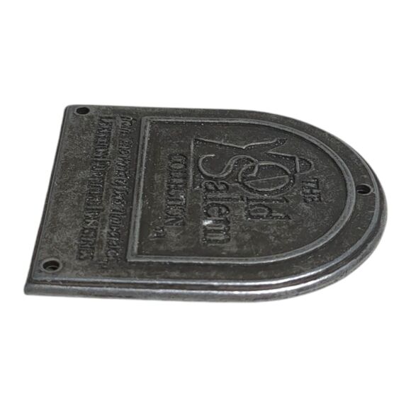 Lexington The Old Salem Collection Logo Nameplate Plaque Badge Emblem 2" x 1.75" - Picture 5 of 6